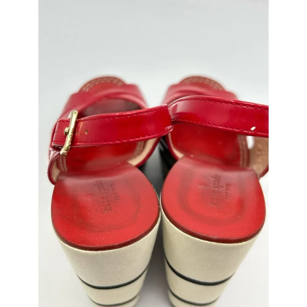 KATE SPADE Size 9M Red Women Sandal
